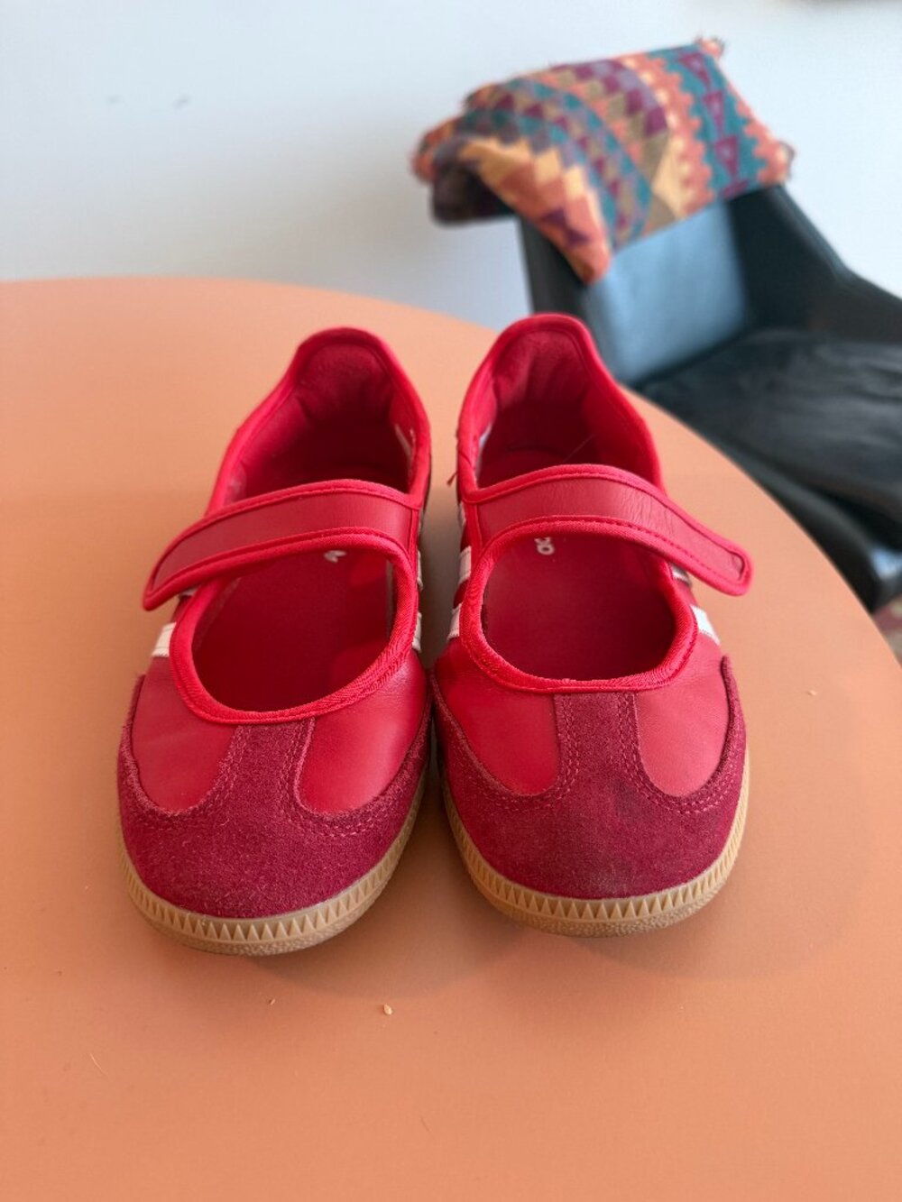 adidas Samba Mary Jane red shoes